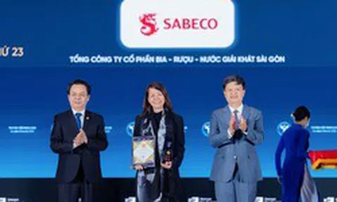 SABECO được vinh danh Top 10 Thương hiệu Mạnh Việt Nam
