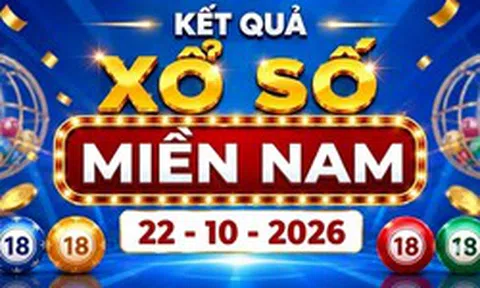 XSMN 22/10 - Kết quả xổ số miền Nam ngày 22 tháng 10
