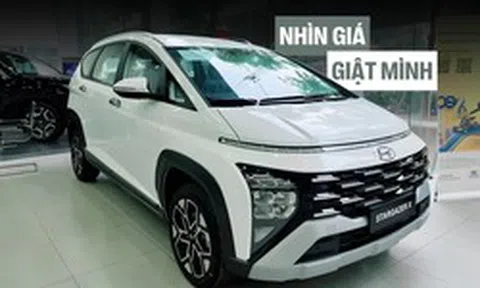 Hyundai Stargazer xả kho VIN 2025: Giảm giá lên đến trăm triệu, bản thấp chưa đến 430 triệu, MPV giá ngang ngửa xe hạng A
