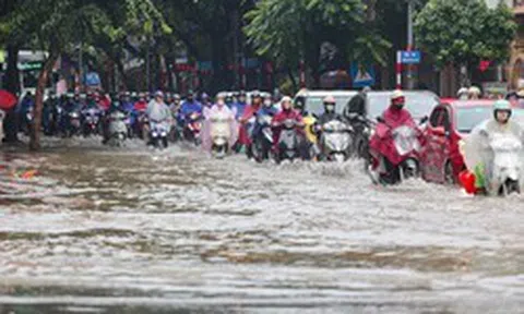 Ngày mai, nhiều nơi có mưa to đến rất to, kéo dài 2 ngày liên tiếp