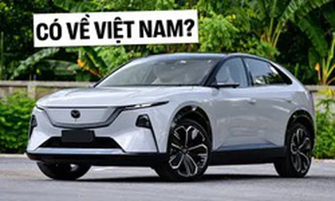 Mazda CX-6e ra mắt gần Việt Nam: Giá quy đổi từ 963 triệu đồng, lớn hơn CX-5, dáng coupe sành điệu, chạy 555km/sạc