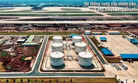Sân bay Long Thành sắp vận hành 6 bể chứa 36 triệu lít nhiên liệu máy bay, bơm 1,8 triệu lít/giờ qua hệ thống đường ống ngầm