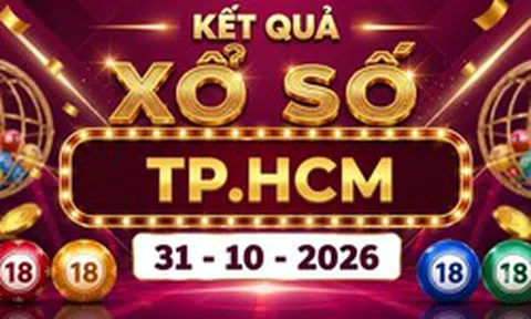 XSHCM 31/10 - Kết quả xổ số TP.HCM ngày 31 tháng 10