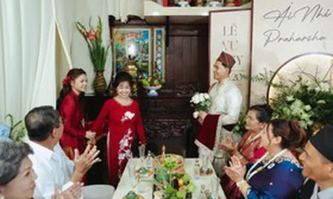 Chú rể Nepal mang 8 mâm sính lễ sang Việt Nam hỏi cưới bạn thân
