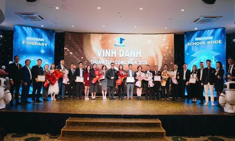 Đổi Mới Giáo Dục Trong Kỉ Nguyên Số Với “Lễ Kí Kết Hợp Tác Và Ra Mắt Sản Phẩm Educhain 6IN1”