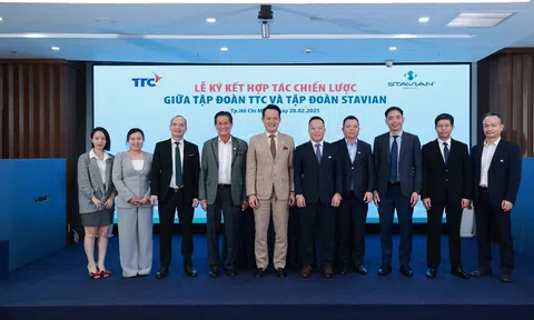 Tập đoàn TTC ký kết hợp tác chiến lược với Tập đoàn Stavian