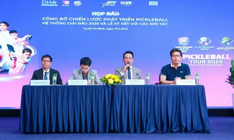 Công bố chiến lược phát triển hệ sinh thái, hệ thống giải đấu Pickleball D-Joy 2025 và lễ ký kết với các đối tác