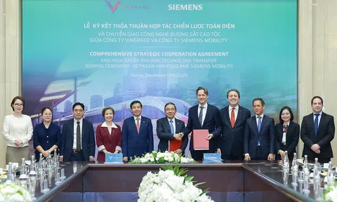 Siemens Mobility - “Gã khổng lồ” vừa ký thỏa thuận hợp tác chiến lược với VinSpeed “khủng” cỡ nào?