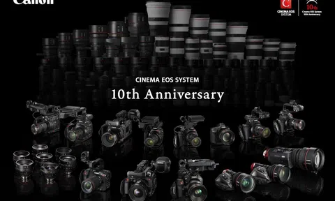 Hệ thống Cinema EOS của Canon kỉ niệm cột mốc 10 năm