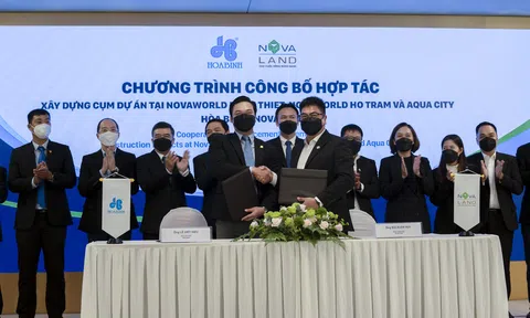 Hòa Bình tiếp tục đồng hành cùng Novaland xây dựng các cụm dự án quy mô lớn