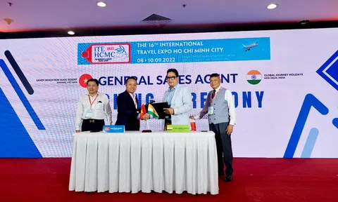 Sandy Beach Non Nước Resort chọn Global Journey Holidays làm đại diện kinh doanh độc quyền tại Ấn Độ