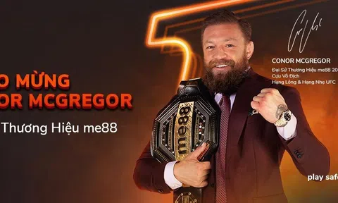 Võ Sĩ Conor McGregor công bố đối tác năm 2022/23