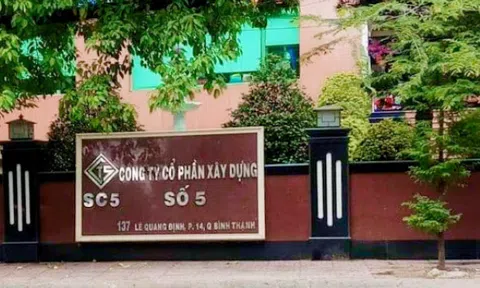 Công ty Cổ phần Xây dựng số 5: Trúng thầu nghìn tỷ, nợ phải trả gấp 6 lần vốn chủ sở hữu