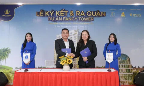 Bùng nổ cảm xúc tại Lễ ký kết và ra quân dự án Fancy Tower