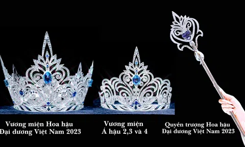 Tác giả BST "Vương miện - Tiara & quyền trượng 10 tỷ đồng" của Hoa hậu Đại dương Việt Nam 2023 là ai?
