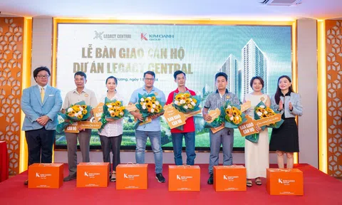 Kim Oanh Group bắt đầu bàn giao căn hộ Legacy Central
