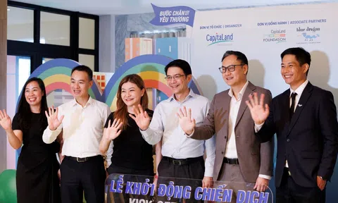 CapitaLand Development tiếp tục hành trình “Bước chân gắn kết yêu thương” lần 3, cam kết 97.000 đô la Mỹ hỗ trợ trẻ em đường phố và học sinh