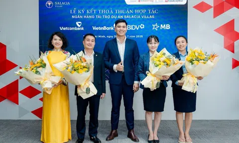 VinaLiving ký kết hợp tác tài chính cùng các ngân hàng lớn, đưa Salacia Villas trở thành tài sản đầu tư dẫn đầu tại Phú Mỹ