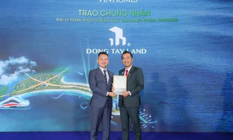 Đông Tây Land ký kết hợp tác đồng hành cùng 36 đại lý phân phối Vinhomes Green Paradise Cần Giờ