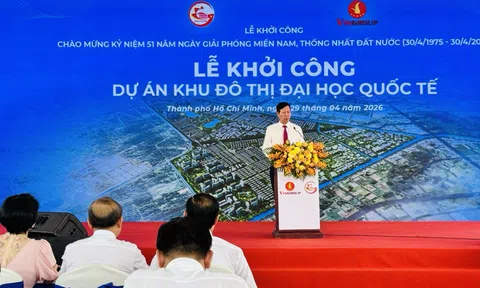Vingroup khởi công dự án Khu đô thị Đại học Quốc tế tại Thành phố Hồ Chí Minh