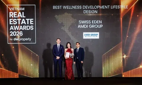 Dự án Swiss Eden do AMDI Group phát triển thắng lớn tại Dot Property Vietnam Awards 2026