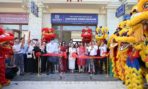 NOVASKY chính thức khai trương văn phòng tại Vinhomes Green Paradise, đón nhịp phát triển của đại đô thị biển
