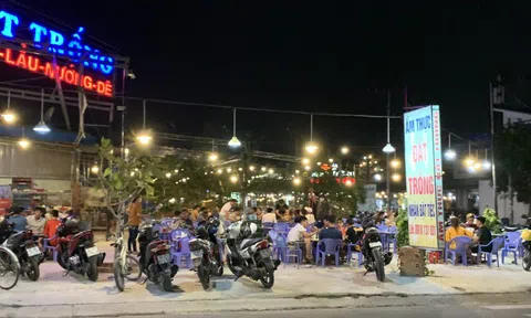 Bình Dương: Quán nhậu, quán kem vẫn đông nghịt khách bất chấp lệnh cấm