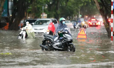 Hà Nội: Ngập úng có thể xảy ra ở khu vực nội thành