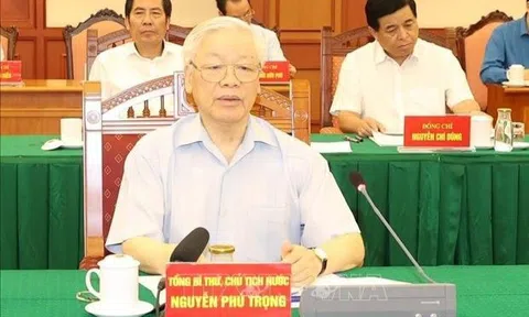 Tổng bí thư, Chủ tịch nước chủ trì họp Tiểu ban Văn kiện Đại hội XIII