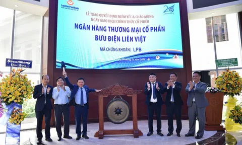 Cổ phiếu LPB của LienVietPostBank chính thức chào sàn HOSE