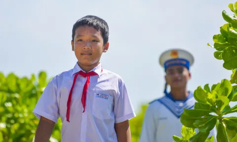 Gieo chữ ở Trường Sa