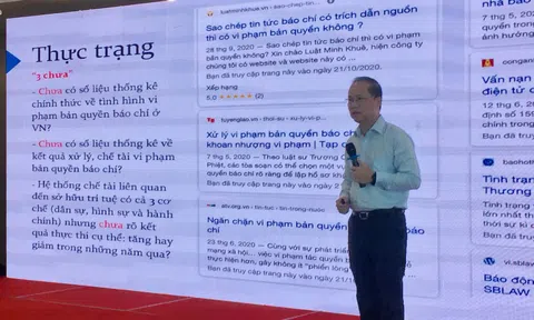 Ăn cắp tác phẩm báo chí tràn lan trên mạng