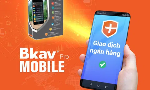 Phần mềm bảo vệ khi giao dịch ngân hàng dành cho smartphone