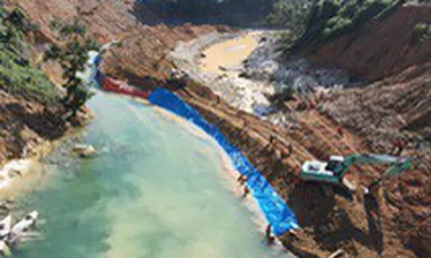 Phát hiện một thi thể ở khu vực lòng sông thủy điện Rào Trăng 3