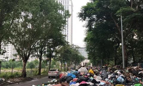 URENCO phối hợp, xử lý rác tồn đọng tại quận Tây Hồ và Nam Từ Liêm