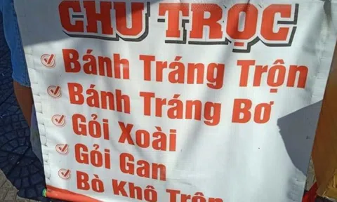 Nhiều người nghi ngộ độc thực phẩm sau khi ăn bánh tráng trộn