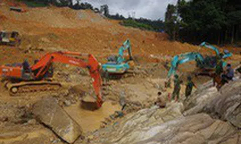 Kết thúc giai đoạn 3 tìm kiếm người mất tích ở thủy điện Rào Trăng 3