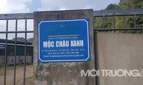 Sơn La: Công ty TNHH năng lượng Mộc Châu Xanh “đầu độc”người dân