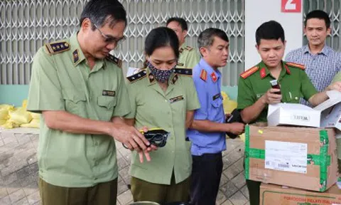 QLTT Kiên Giang, Bình Định tổ chức tiêu hủy hàng lậu