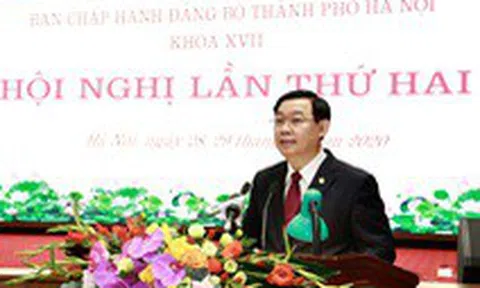 Bí thư Hà Nội Vương Đình Huệ: ‘Đổi mới tư duy để phát triển, không quyền anh, quyền tôi’