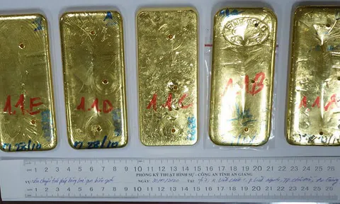 An Giang: Điều tra vụ buôn lậu 51 kg vàng, công an đồng loạt khám xét 15 địa điểm