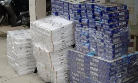 Thu giữ hơn 4.300 gói thuốc lá nhập lậu