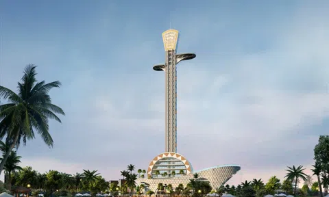 Khởi công xây khách sạn 5 sao hình cây đàn kìm ở Bạc Liêu