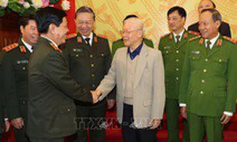 Tổng bí thư, Chủ tịch nước Nguyễn Phú Trọng: Xây dựng người công an trong sạch, lành mạnh