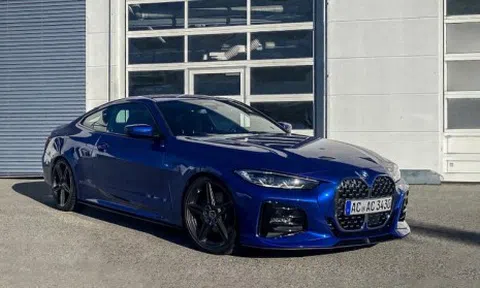 Hãng độ Đức giúp BMW 4-Series Coupe 2021 "hòa hợp" hơn với lưới tản nhiệt gây tranh cãi