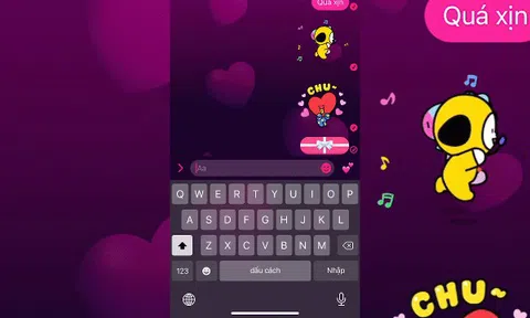 Bí ẩn thú vị trên Messenger, mở hộp quà để đọc tin nhắn