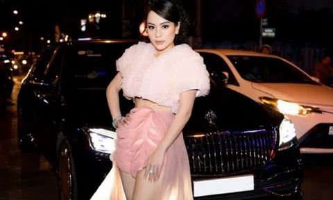 Bóc giá xế hộp “sơn nữ bolero” con nuôi Hoài Linh lái đi dự sự kiện