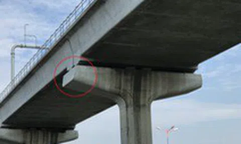 Tổng thầu chậm báo cáo vụ gối cao su bị rớt ở tuyến metro số 1