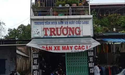 Huế: Một người mua 3 xe máy tại 1 trung tâm mua bán đều có giấy tờ giả