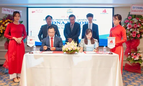 Gia Hưng Land và Vietpearl Group chính thức ký kết hợp tác độc quyền phân phối dự án Edna Resort